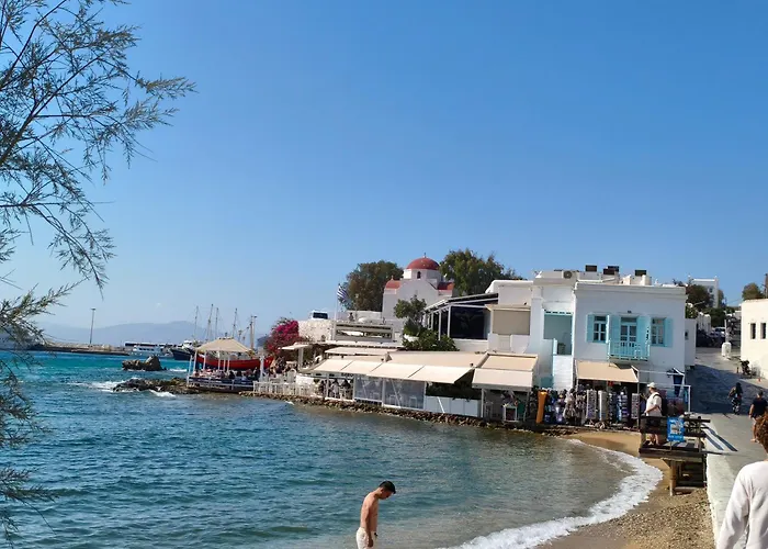 Apartman To Kamnaki Seaview In Mykonos' Heart Mykonos Town