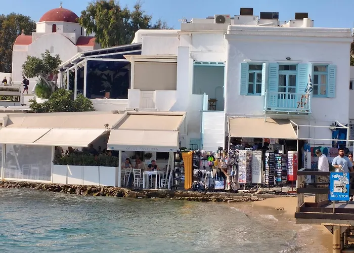 To Kamnaki Seaview In Mykonos' Heart Apartman *