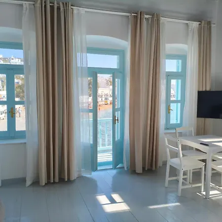 Апартаменты To Kamnaki Seaview In Mykonos' Heart