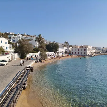 To Kamnaki - Beachfront In Lejlighed Mykonos Town