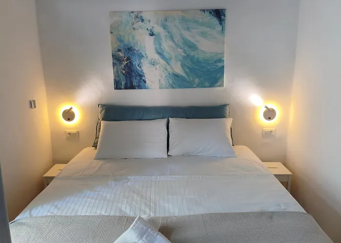 Lägenhet To Kamnaki Seaview In Mykonos' Heart