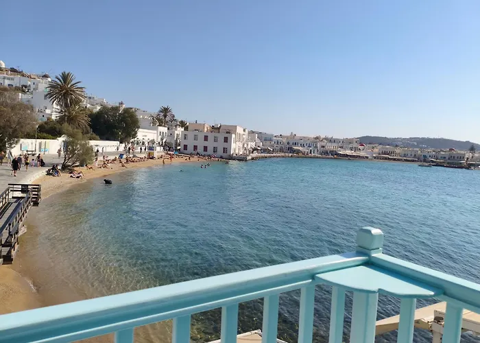 To Kamnaki Seaview In Mykonos' Heart *