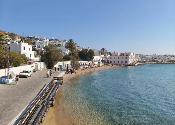 To Kamnaki Seaview In Mykonos' Heart Lägenhet Mykonos Town
